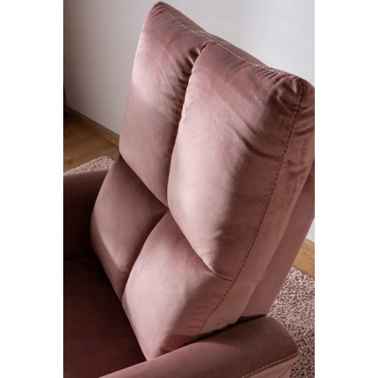 Крісло розкладне NEPTUN VELVET антична троянда BLUVEL 52 NEPTUNVRA 4
