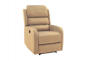 Кресло раскладное PEGAZ VELVET беж BLUVEL 28 PEGAZVBE