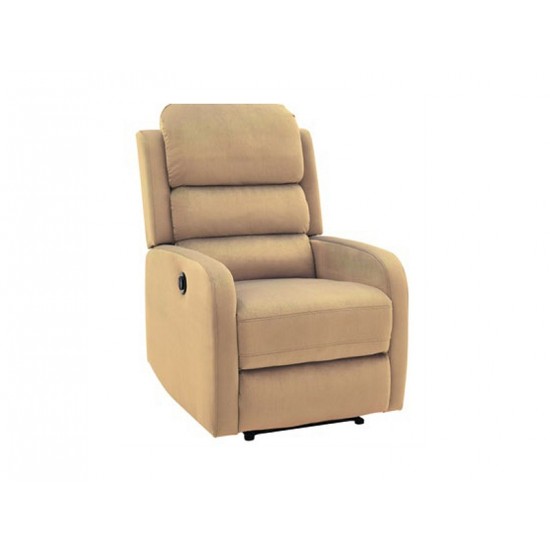 Кресло раскладное PEGAZ VELVET беж BLUVEL 28 PEGAZVBE 1