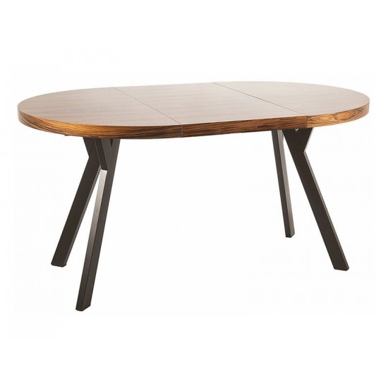 Стол обеденный раскладной MEDAN Палисандр / Черный 100 (100х168) MEDANPACFI100 5