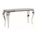 Консоль PRINCE C CERAMIC белая CALACATTA/хром 120*40 PRINCECCBCH120