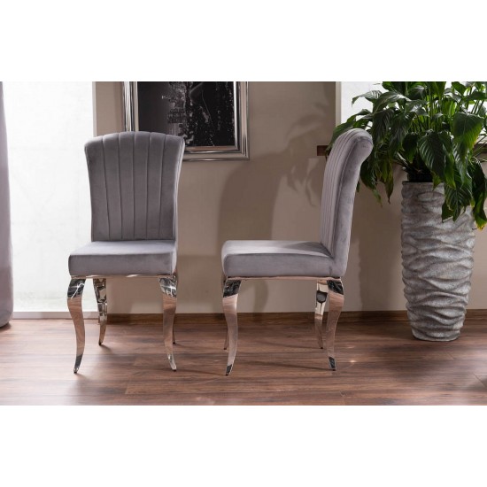 Стіл обідній PRINCE CERAMIC 180*90 білий CALACATTA/хром PRINCECBCH180 16