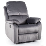 Крісло розкладне SPENCER 1 VELVET сіре BL.14 SPENCER1VSZ