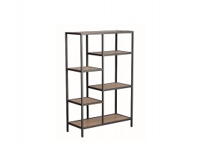 Стеллаж COSTA B дуб/черный COSTABDC