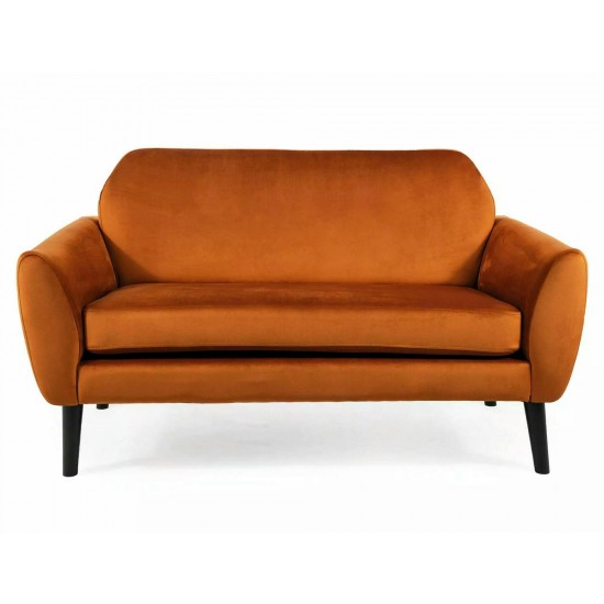 Диван MENA VELVET цинамон/венге BL.4215 MENAVCYW 3