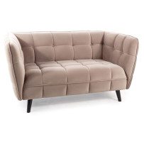 Диван CASTELLO 2 VELVET темный беж/венге BL.40 CASTELLO2V40