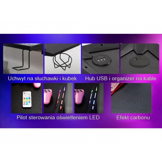 Компьютерный стол B-216 черный 120*60 B216C 3