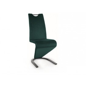 Стул кухонный H090 VELVET черный каркас/зеленый BL.78 H090VCZ
