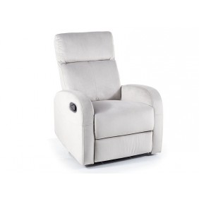 Кресло раскладное OLIMP VELVET светло-серое BL.03 OLIMPVJSZ
