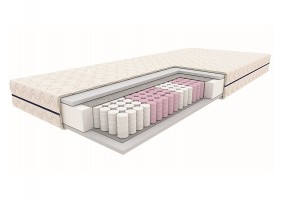 Матрас JADEIT 120*200 белый ортопедический. MATJADEITB120