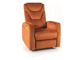 Кресло раскладное KRONOS VELVET цинамон BL.4215 KRONOSVCY