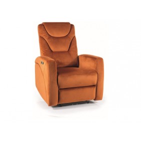 Кресло раскладное KRONOS VELVET цинамон BL.4215 KRONOSVCY