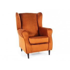 Крісло BARON VELVET цинамон/венге BL.4215 BARONV4215