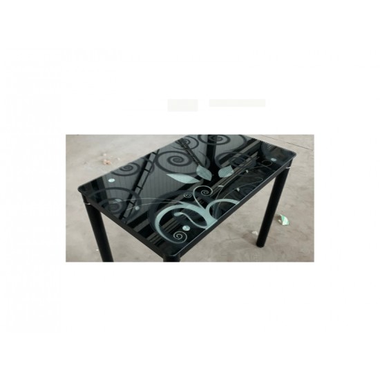 Стол обеденный Damar 100 x 60 см Черный DAMARC 2