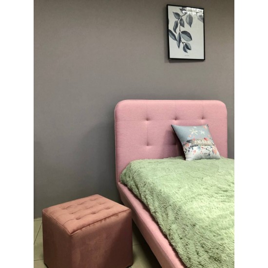 Односпальная кровать Tiffany 90X200 Розовый TIFFANY90R 2