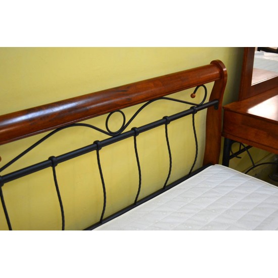Двуспальная кровать Venecja 160X200 Черешня античная VENECJAAC 3