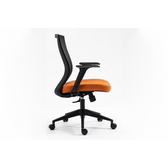 Компьютерное кресло Q-328 Черный / Оранжевый OBRQ328CP 3