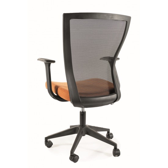 Компьютерное кресло Q-328 Черный / Оранжевый OBRQ328CP 2