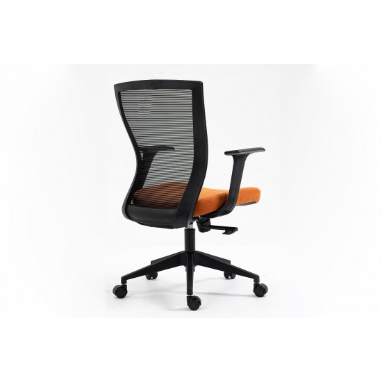 Компьютерное кресло Q-328 Черный / Оранжевый OBRQ328CP 4