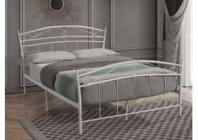 Кровать полуторная SIENA 140X200 Белый SIENAB140