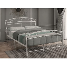 Кровать полуторная SIENA 140X200 Белый SIENAB140