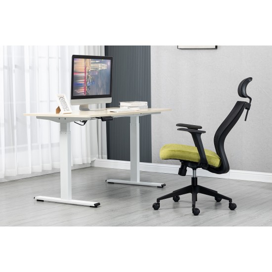 Комп'ютерне крісло Q-328H Чорний / Зелений OBRQ328HCZ 9