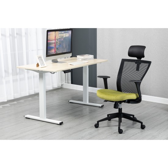 Комп'ютерне крісло Q-328H Чорний / Зелений OBRQ328HCZ 10