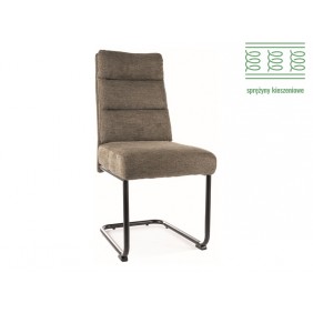 Крісло BERRY BREGO CHAIR Чорний каркас / Оливковий77 BERRYBRCOL