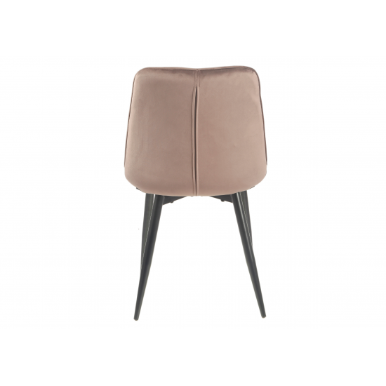 Стілець Charlie Велюр Капучіно 3