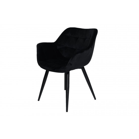 Стул обеденный ELEGANTE Черный 6