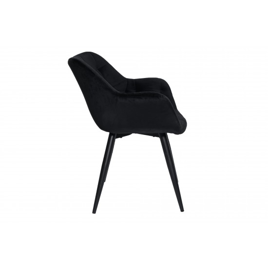 Стул обеденный ELEGANTE Черный 5